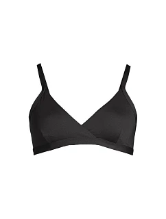 Plavková podprsenka CASALL Overlap Bikini Top, čierna