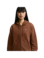 Dámska mikina Nike Studio Fleece Medium Weight, svetlohnedá, IM8504, 259