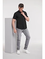 Elastická košile s krátkým rukávem 11. chocolate model 22475685 - Russell Athletic
