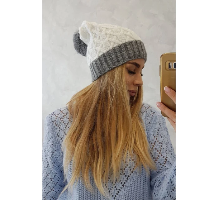 Bibiana fleecová čepice tmavě model 18751225 - K-Fashion