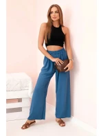 Kalhoty se širokými nohavicemi model 21083154 - K-Fashion