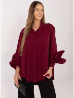 Košeľa IT KS 8381 1.64 bordová Košeľa IT KS 8381 1.64 bordová