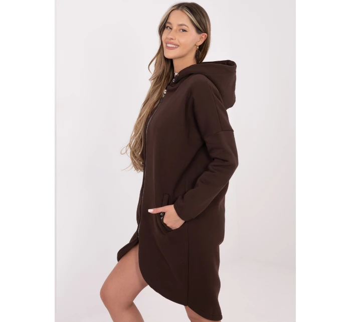 Bluza RV BL 4858 1.99P ciemny brązowy