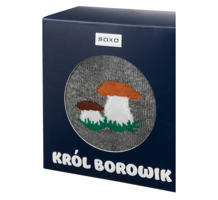 Ponožky SOXO - KING BOROWIK (King mushroom)