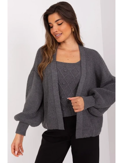 Sveter na zapínanie model 187755 Badu