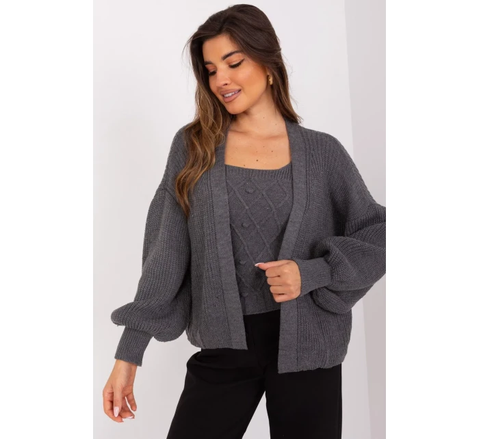 Sveter na zapínanie model 187755 Badu