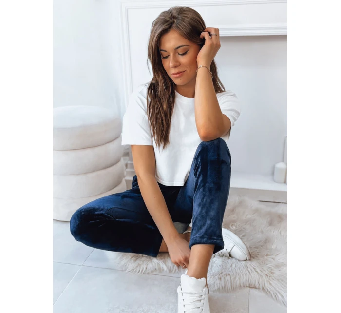 Dámske tepláky BRENDA navy blue FashionStreet UY1754