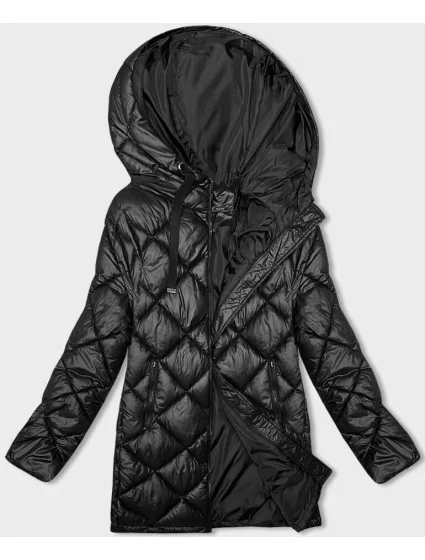Černá prošívaná bunda pro přechodné období model 21245941 - W COLLECTION