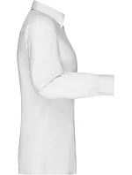 JN keprová halenka s dlouhým rukávem 02.0 white model 22488282 - Daiber JN keprová halenka s dlouhým rukávem 02.0 white model 22488282 - Daiber