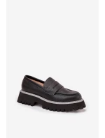 Dámské Mokasíny Na Platformě A Plochém Podpatku Big Star model 21705309 Černé - Big Star Shoes