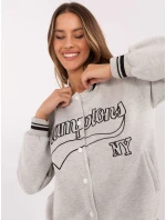 Mikina EM BL model 20811672 světle šedá - FPrice Mikina EM BL model 20811672 světle šedá - FPrice