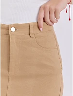 Spódnica HM SD model 22174380 camelowy - FPrice