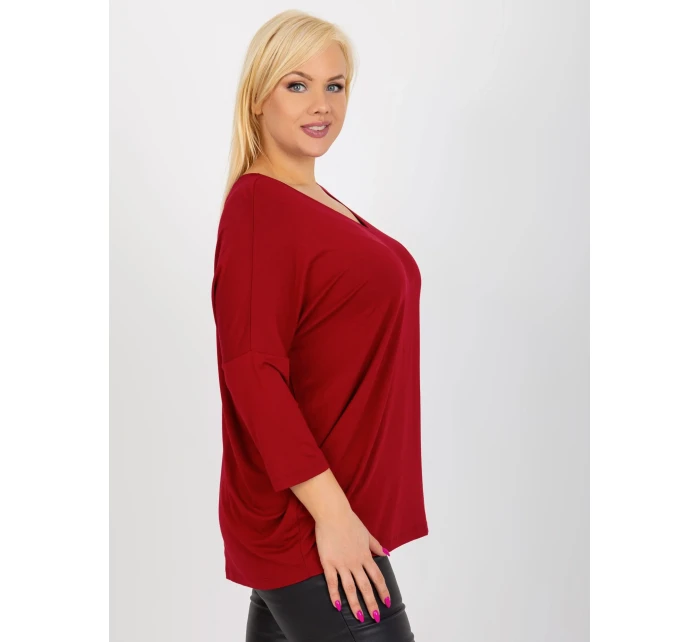 Blúzka RV BZ 5745.18 bordó Blúzka RV BZ 5745.18 bordó