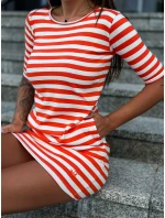 TW SK 2092 šaty.83P oranžová