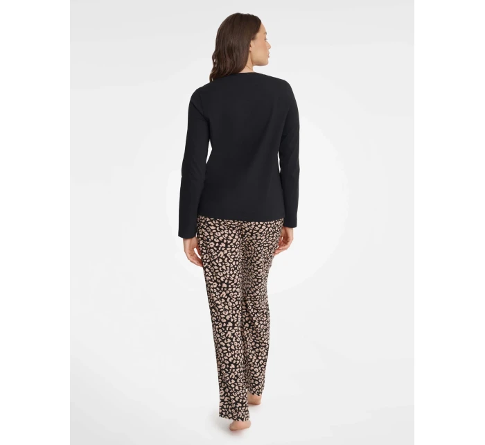 Dámské pyžamo Gino model 21899844 Černá - HENDERSON LADIES