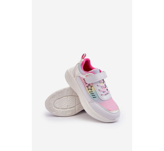 Dievčenské športové topánky so suchým zipsom Multicolor Adriney