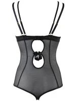 Dámske sexy body V-10110 Black s body - Axami