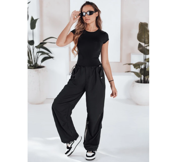 Dámské padákové kalhoty black Dstreet model 21970956 - FashionStreet
