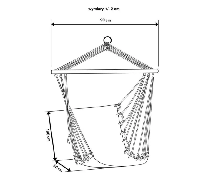 BRAZÍLSKA ZÁVESNÁ SEDAČKA HAMAK 100x50 cm NATURE S VNÚTORNÝM POLŠTÁROM JUNGLE LIGHT BRAZÍLSKA ZÁVESNÁ SEDAČKA HAMAK 100x50 cm NATURE S VNÚTORNÝM POLŠTÁROM JUNGLE LIGHT