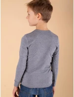 Bluzka BR BZ model 21219657 ciemny szary - FPrice Bluzka BR BZ model 21219657 ciemny szary - FPrice