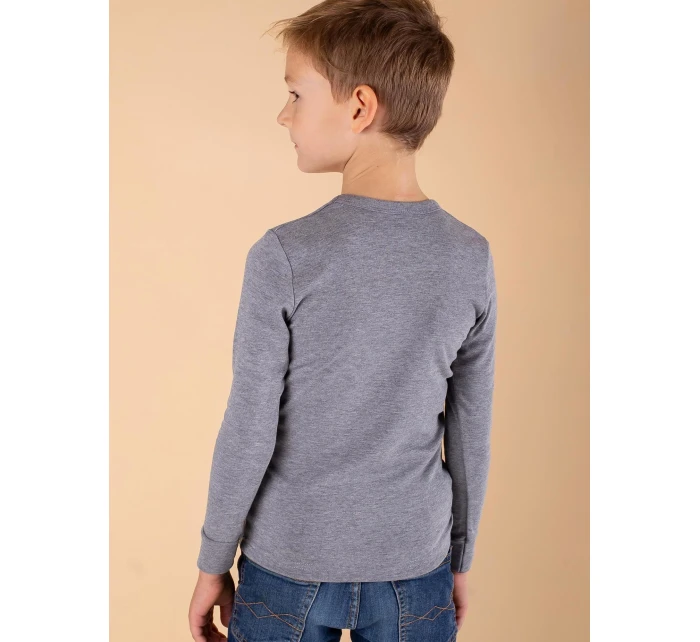 Bluzka BR BZ model 21219657 ciemny szary - FPrice Bluzka BR BZ model 21219657 ciemny szary - FPrice