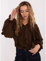 Koszula MI KS model 21757384 brązowy - FPrice