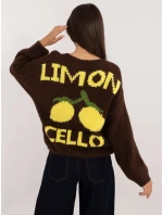 Jumper MI SW model 20506952 hnědý - FPrice Jumper MI SW model 20506952 hnědý - FPrice