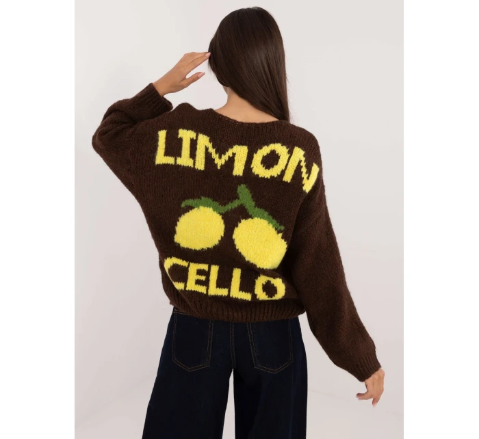 Jumper MI SW model 20506952 hnědý - FPrice Jumper MI SW model 20506952 hnědý - FPrice