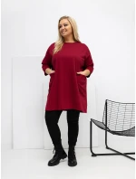 Blúzka RV BZ A1076.00 bordová Blúzka RV BZ A1076.00 bordová