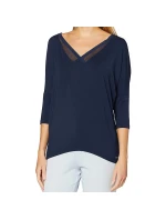 Dámske tričko s 3/4 rukávmi QS5780E - Calvin Klein Dámske tričko s 3/4 rukávmi QS5780E - Calvin Klein