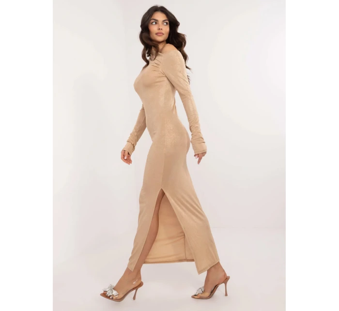 Dámske šaty DHJ SK 20093.17 Camel beige - FPrice