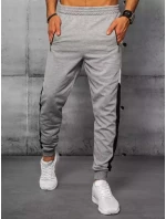 Pánské světle šedé teplákové kalhoty Dstreet model 21963035 - FashionStreet