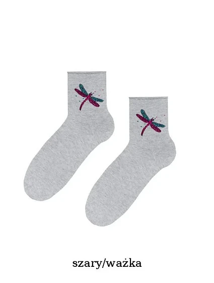 Vzorované netlačící ponožky model 16125214 3540 - Steven