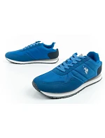 U.S. Polo model 22115623 sportovní boty tenisky pánské módní pohodlné modré