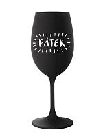 FRIDAY - čierny pohár na víno 350 ml FRIDAY - čierny pohár na víno 350 ml