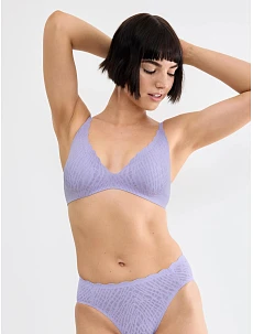 Dámska podprsenka Feel Bliss THE UP P Bra  Light Lilac levanduľová – SLOGGI