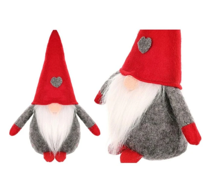 DEKORATÍVNY TRPASLÍK SO SRDCOM 20CM CHLAPEC