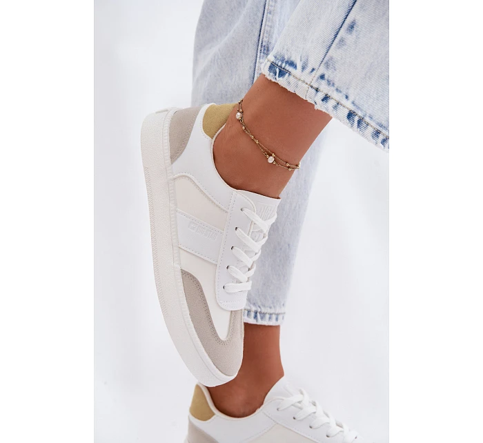 Dámské nízké tenisky Big Star TT274767 bílé