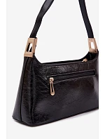 Kožená kabelka Černá model 22111570 - Flora&Co