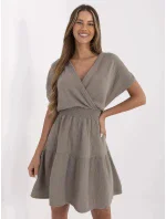 Šaty MI SK 92160.00 tmavo lila