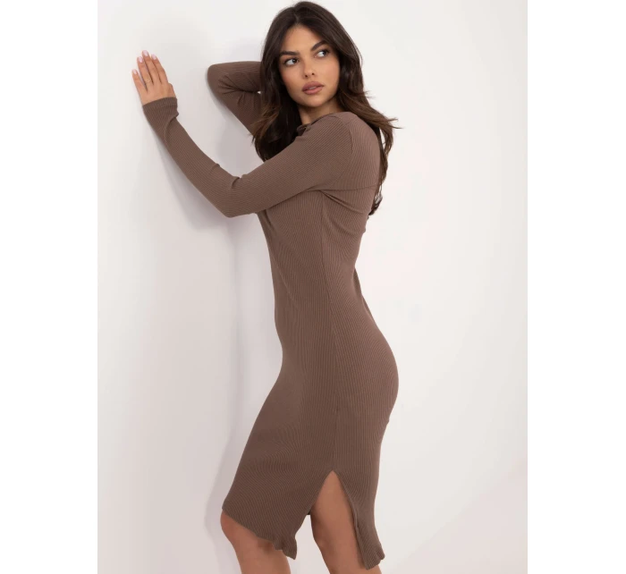 Šaty RV SK 9956.45 hnedé