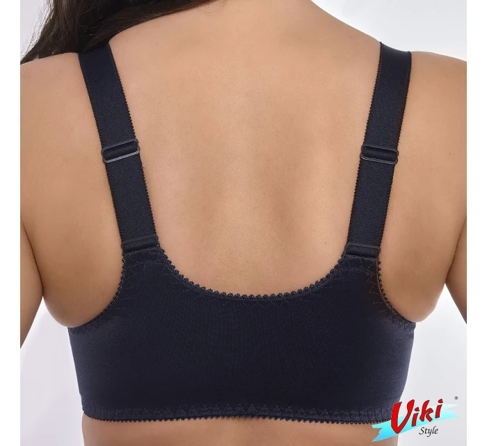 Mäkká podprsenka s kosticami Viki Zuza 586 Night Blue 80-95