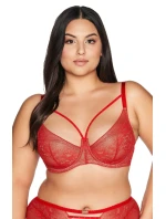 Ava 2127 Červená polomäkká podprsenka Ava 2127 Červená polomäkká podprsenka
