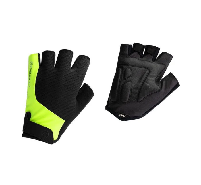 Rogelli rękawiczki ESSENTIAL czarny-fluor XL