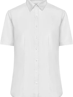 JN  keprová halenka s krátkým rukávem 02.0 white model 22488329 - Daiber