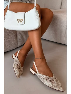 Dámské béžové ploché sandály model 22102865 - Boto