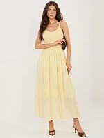 Šaty MI SK 22586.62 svetložltá