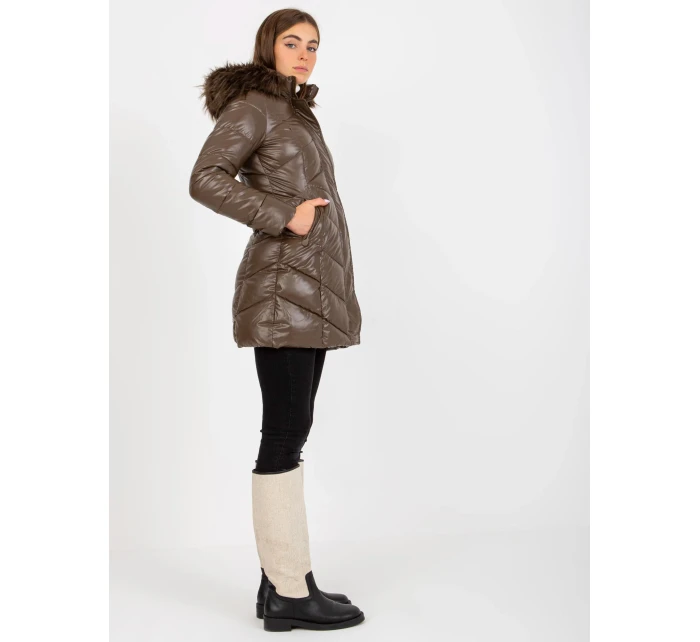 Dámská bunda NM KR H  tmavě hnědá model 17764050 - FPrice