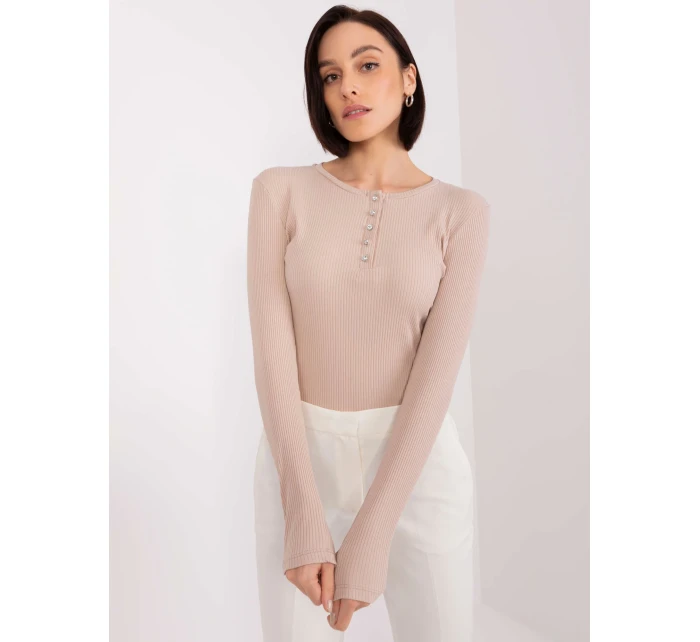 Bluzka RV BZ model 19040832 beżowy - FPrice