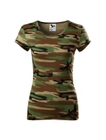 Camo Pure Tričko maskáčová hnedá